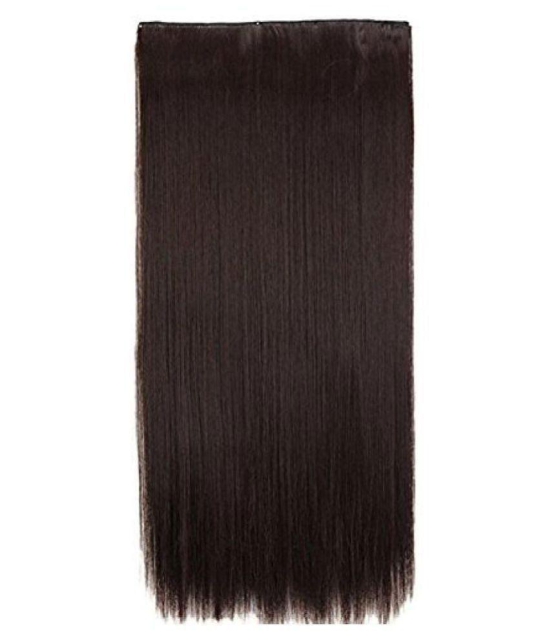 FOK Brown Formal Hair Extension Wig  - Brown