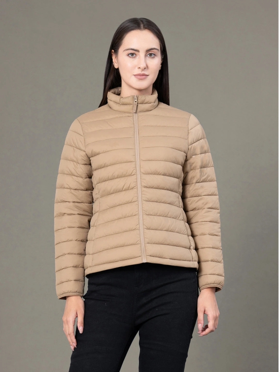 RedTape Stand Collar Padded Jacket for Women | Lightweight & Enhanced Comfort