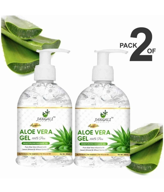 PURE JANGALI ORGANICS 100% PURE Aloe Vera Gel (600 ml)