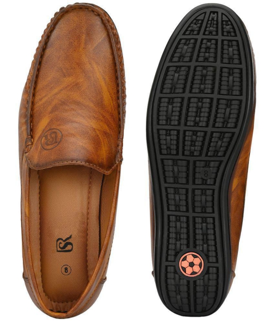 ShoeRise - Brown Men's Slip on - 7