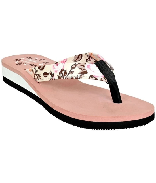 Altek Peach Womens Flip Flop - None