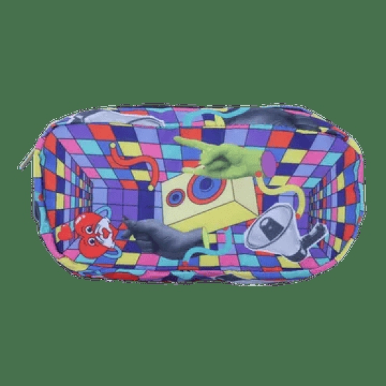 Croma Sunburn Edition Cloth Waist Bag (Adjustable Strap, Multicolor)