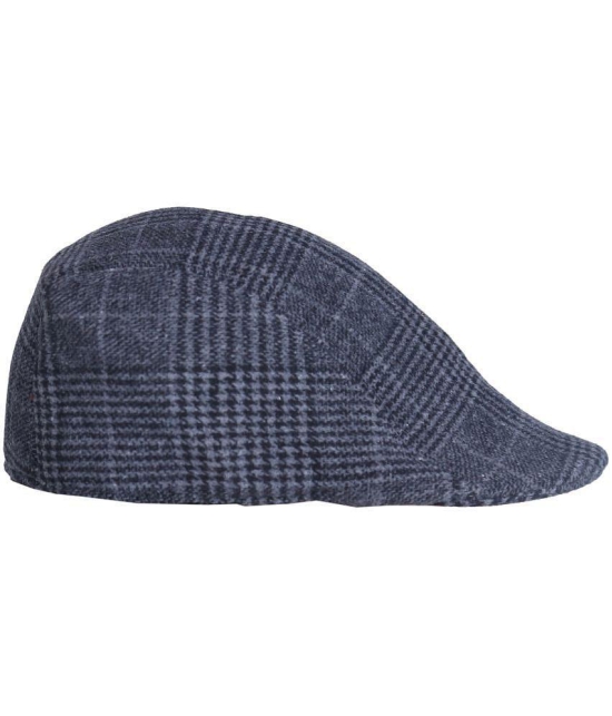 Zacharias Gray Woollen Mens Cap ( Pack of 1 ) - Gray