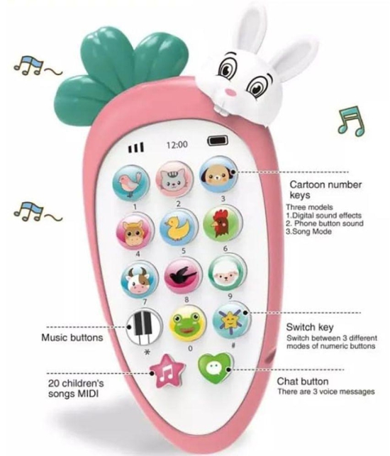 Intelligent Mobile Phone Toy Learning Machine Learn Sing Song miulticolr