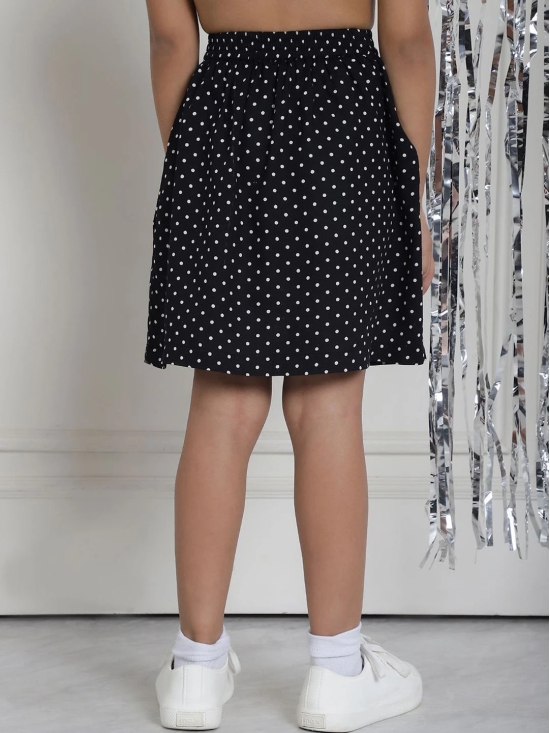 MINI & MING Girls Polka Dots Printed A-Line Skirts