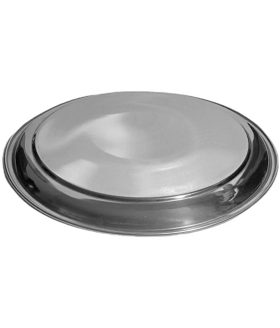 A & H ENTERPRISES 6 Pcs Stainless Steel Steel Full Plate - Steel