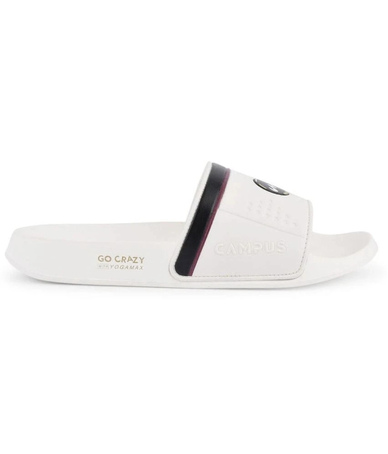 Campus - Off White Mens Slide Flip Flop - None