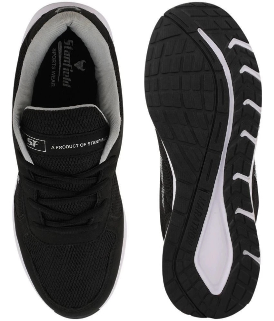 Stanfield Stanfield Running Shoe Men - Black Mens Sneakers - None