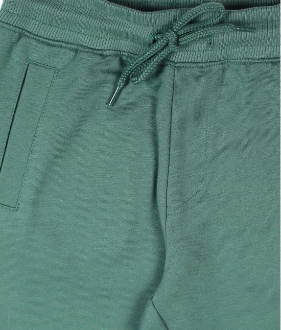 PLUM TREE - Green Cotton Boys Trackpant ( Pack of 1 ) - None