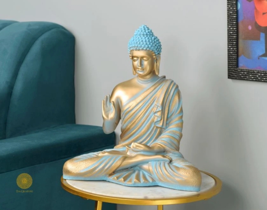 Lord Buddha Statue-Blue