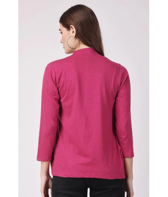 Affair Cotton Women's Shrugs - Pink ( Single ) - None