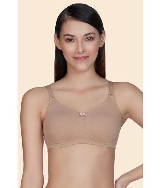 Amante Cotton T-Shirt Bra - Beige Single - 38D