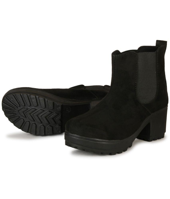 Saheb - Black Women's Ankle Length Boots - None