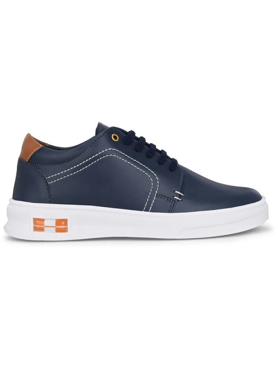 Leeport Blue Mens Sneakers - None