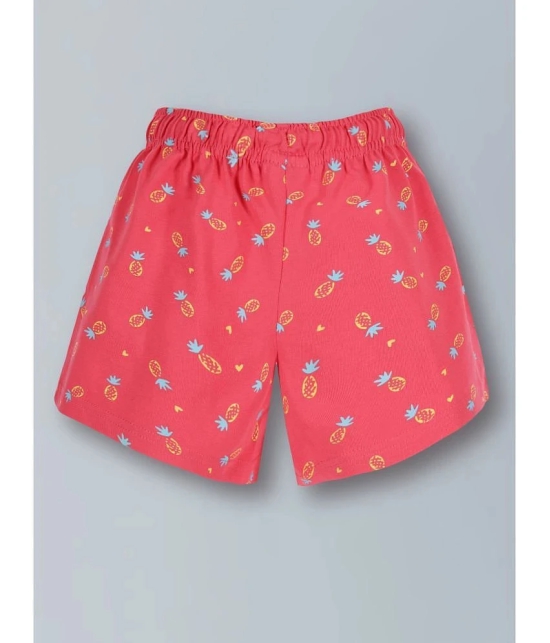 PLUM TREE - Blue Cotton Girls Shorts ( Pack of 2 ) - None