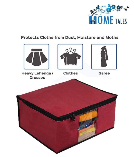 HOMETALES - Closet Organizers ( Pack of 4 )