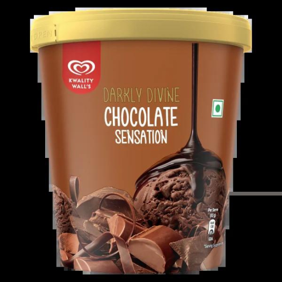 Kwality walls Dark Divine Chocolate Sensation Frozen Dessert 700 Ml