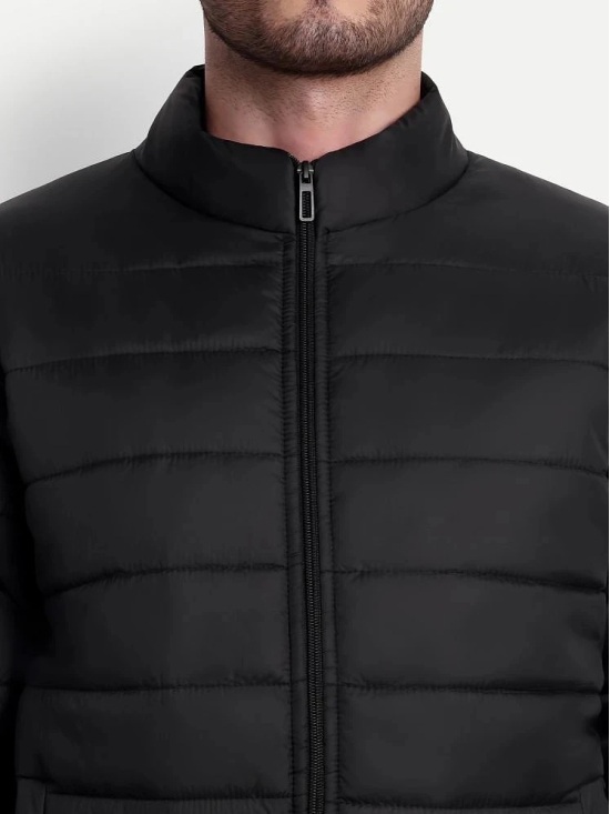 Zeffit Polyester Mens Puffer Jacket - Black ( Pack of 1 ) - None