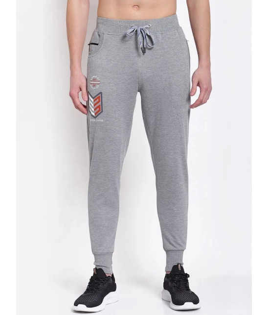 Uzarus - Grey Cotton Mens Joggers ( Pack of 1 ) - None