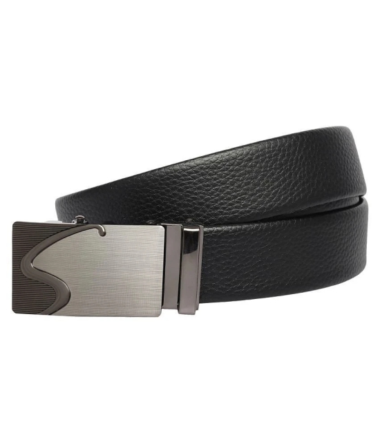 Loopa Black PU Formal Belt Pack of 1 - 34