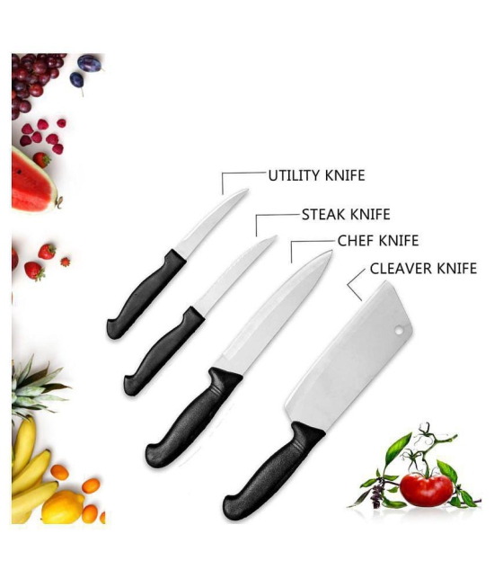 FSN Knife set with chopping board - Multicolor