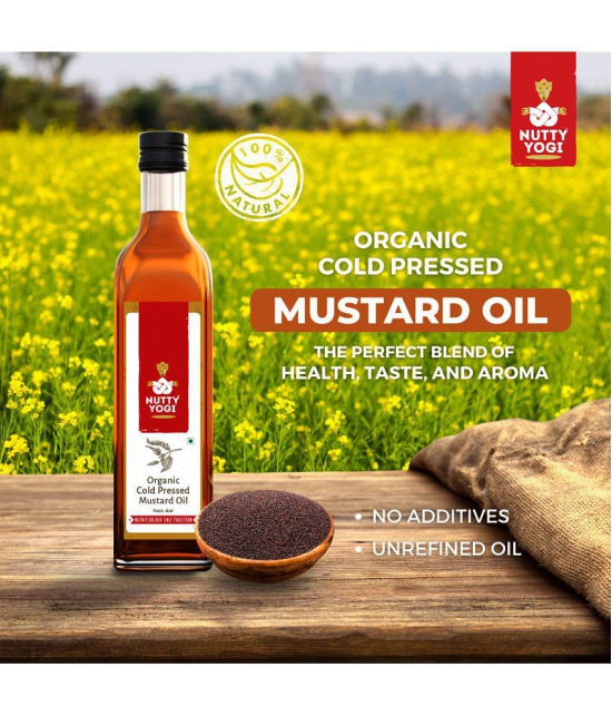 Nutty Yogi Mustard Oil 1000 mL