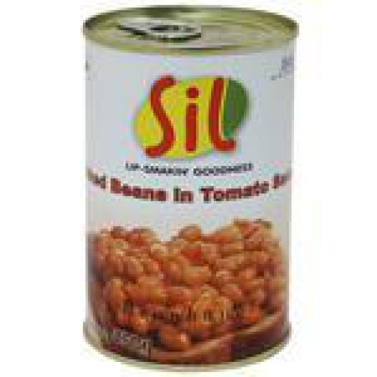 Sil Baked Beans  In Tomato Sauce 450 G Can