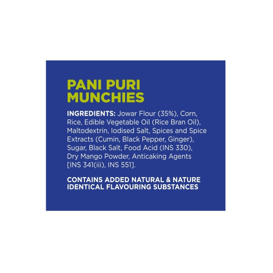 Munchies - Pani Puri (Single pack) - 25g