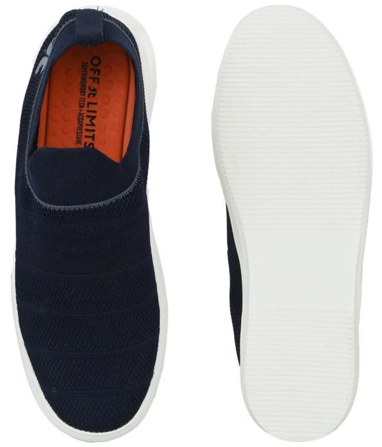 OFF LIMITS - Navy Mens Slip-on Shoes - None