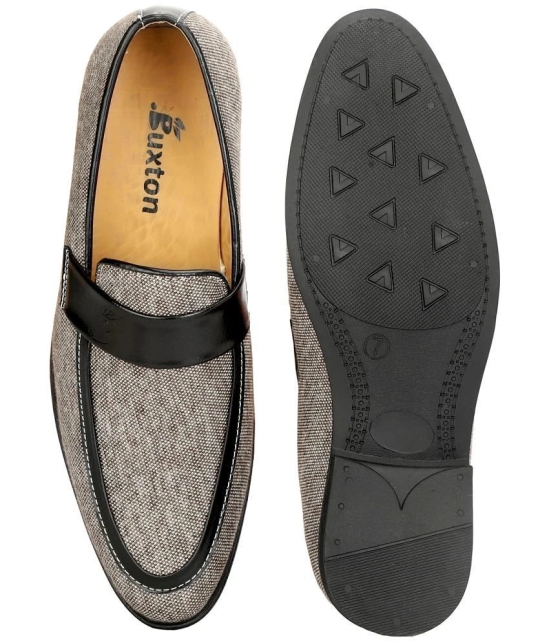 Buxton Black Mens Slip on - 9