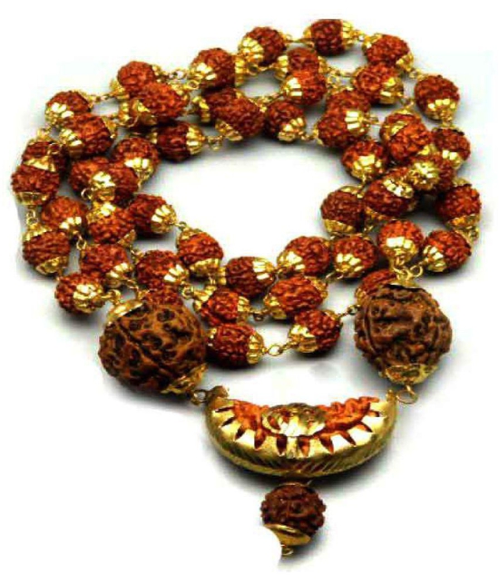 Abloom rudraksha mala / genuine rudraksha mala / rudraksha mala for wearing / rudraksha mala in gold online shopping / tulsi mala and rudraksha mala / gold capped rudraksha mala / rudraksha 