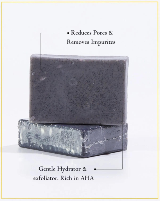 Goat Milk Soap | Activated Charcoal Soap | Charcoal Soap for Skin Whitening