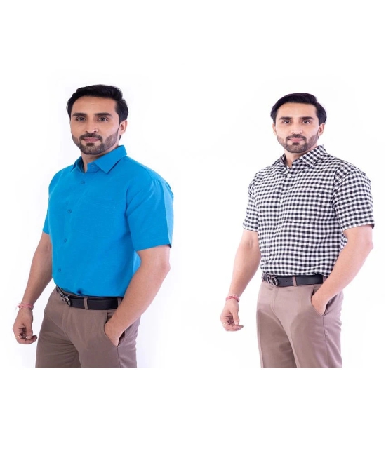 DESHBANDHU DBK Cotton Regular Fit Mens Casual Shirt - Multi ( Pack of 1 ) - None