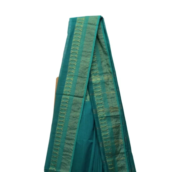 Tisser Cotton silk saree with blouse piece