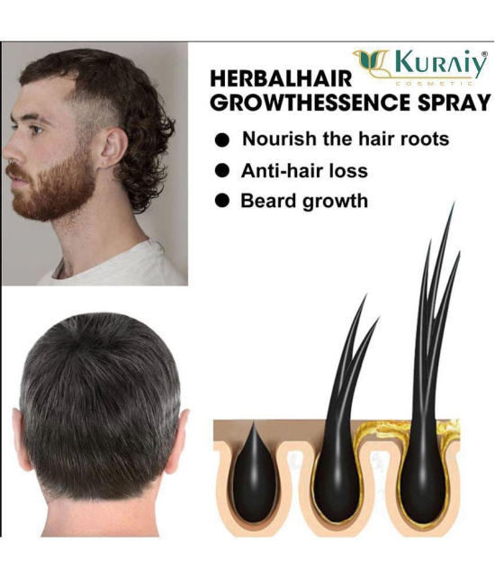 Kuraiy Pure Natural Beard Growth Essential Oil Natural Beard Growth Oil Hair Loss