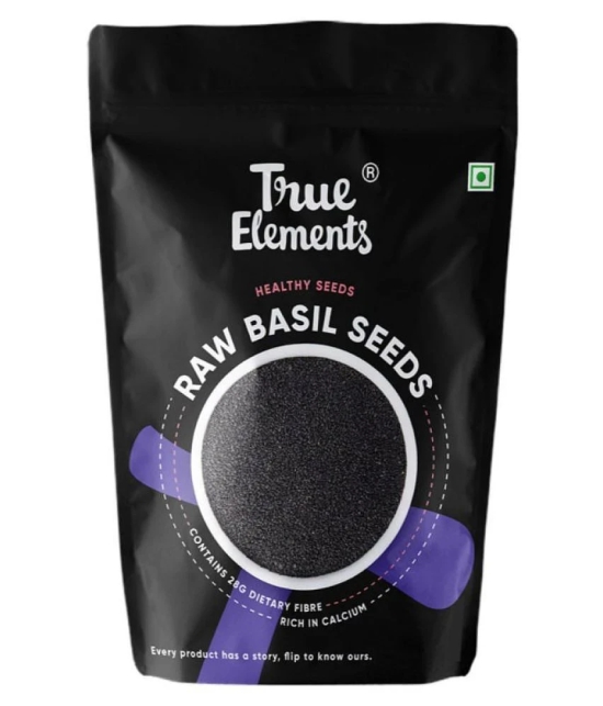 True Elements Basil Seeds 500 g