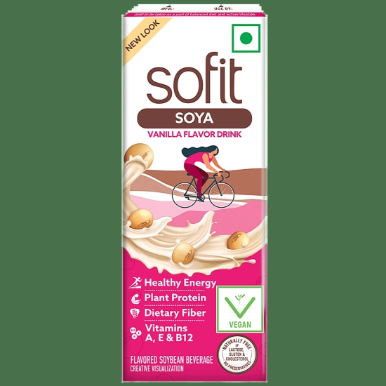 Sofit Soya Vanilla Milk, 200 ml