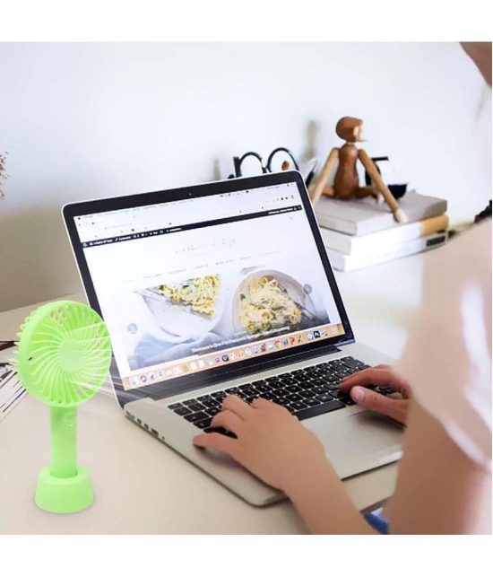 EIGHTEEN ENTERPRISE Hand fan Rechargeable With USB Charging. - Multi Color