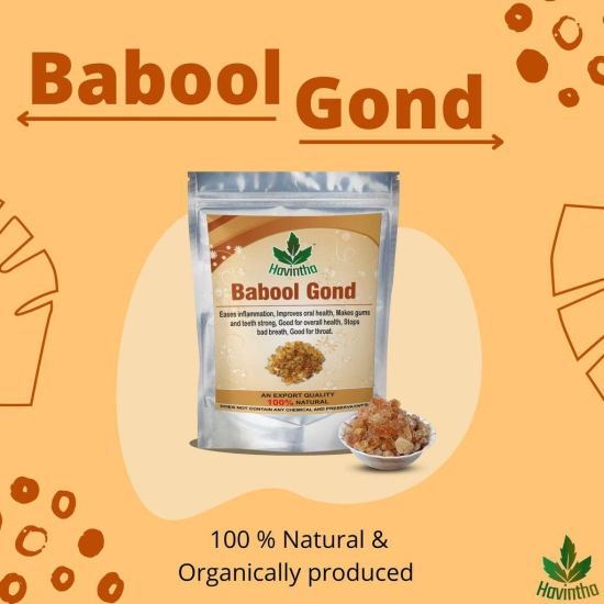 Havintha babool gond for teeth gums skin eyes throat health - 227 grams