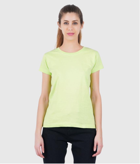 ferocious - Sea Green Cotton Regular Fit Women's T-Shirt ( Pack of 1 ) - None