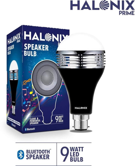 Halonix Bluetooth Speaker Bulb 9Watt/0.5Watt