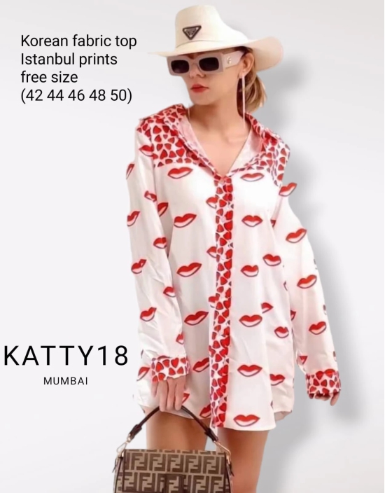 Katty 18 KOREAN FABRIC TOPS FOR WOMEN'S