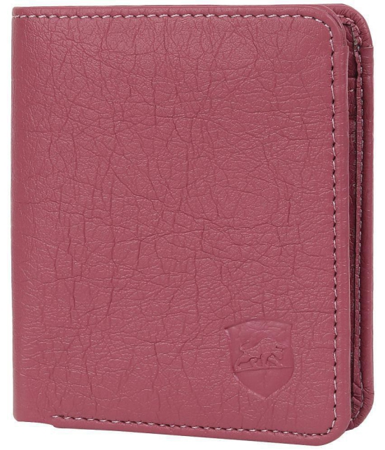 samtroh - PU Leather Unisex Card Holder ( Pack of 1 ) - Pink