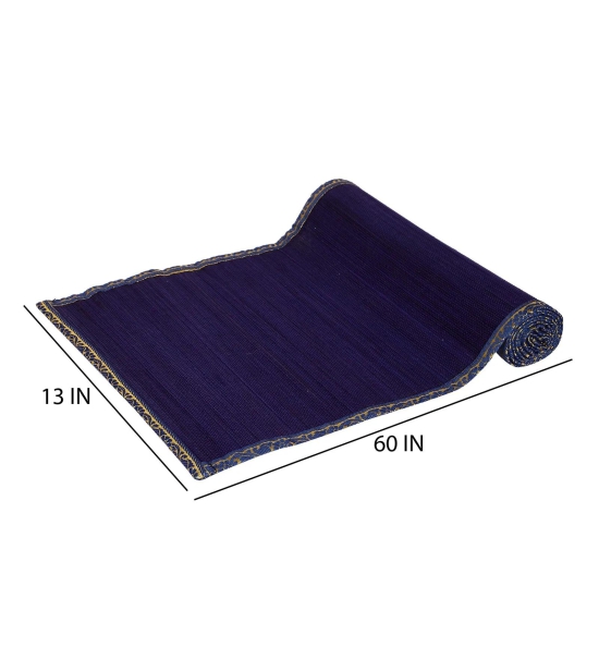 SILPAKARMAN BAMBOO DINING MATS - PURPLE  ( Set of 13)