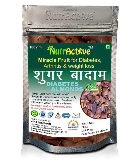 NutrActive Sugar Badam 400 gm