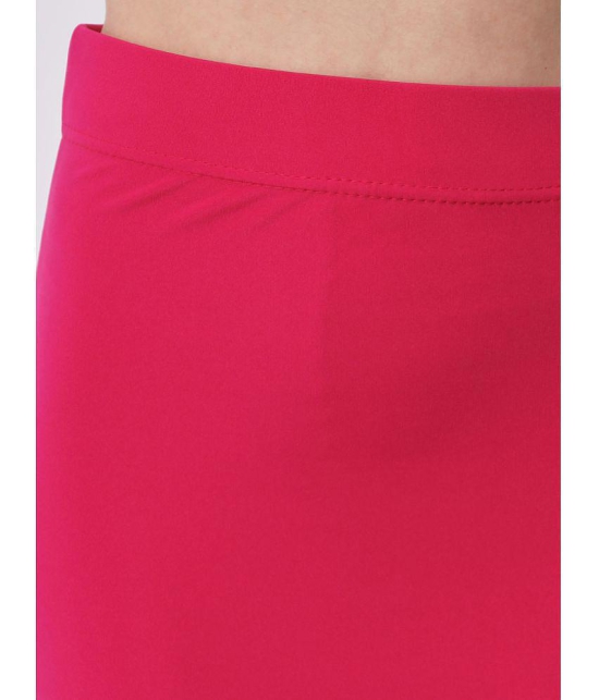 SELETA - Red Saree Shapewear Spandex Women's Shaping  Bottoms ( Pack of 1 ) - None