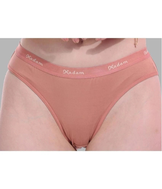 Madam Peach Cotton Lycra Solid Womens Hipster ( Pack of 1 ) - None