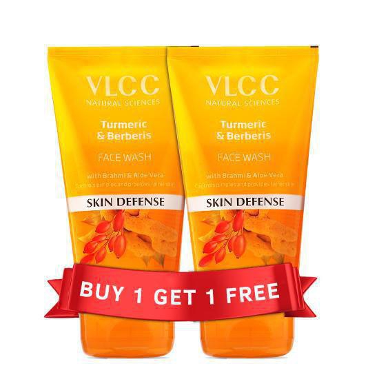 VLCC Turmeric & Berberis Face Wash with Buy One Get One - 300 ml