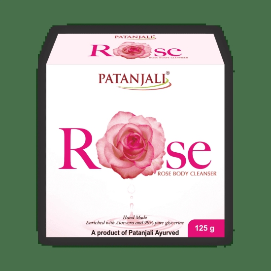 ROSE BODY CLEANSER 125 GM ( 48 PC)