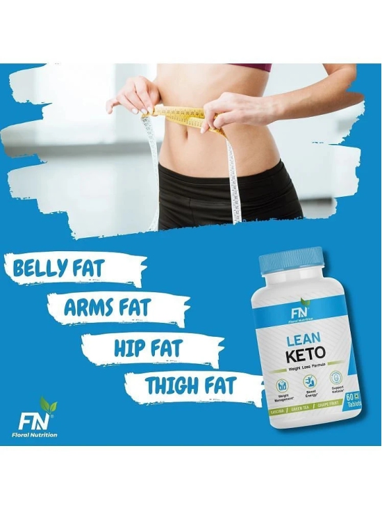 Floral Nutrition Lean keto Fat Burner (Weight Loss) for Women & Men 60 no.s Fat Burner Tablet